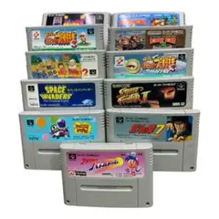 【ジャンク品です】 スーパーファミコンソフト 12本セット