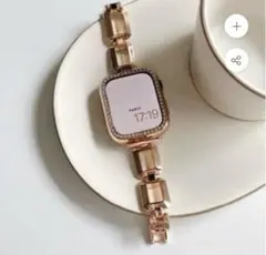 CAACAL / スクエアアップルウォッチバンド / ローズゴールド