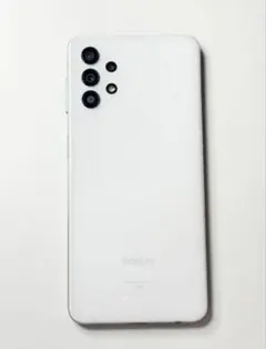 【バッテリー新品】Galaxy A32 5G SCG08 本体 ホワイトのサムネイル