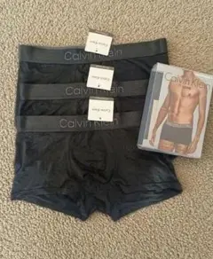 Calvin Klein ボクサーパンツ ブラック 3枚セット
