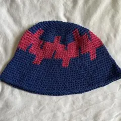 クラッシャーハット　y2kグランジ　　海外ストリートsupreme stussy