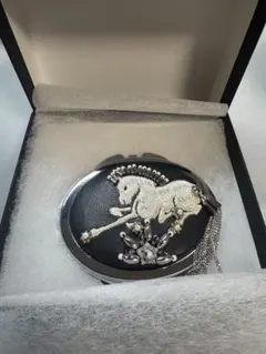 tanakadaisuke ミラー tanakadaisuke Three headed snake compact mirror