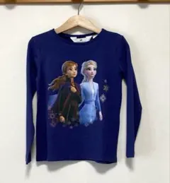 H&M アナと雪の女王 長袖Tシャツ　サイズ110センチのサムネイル