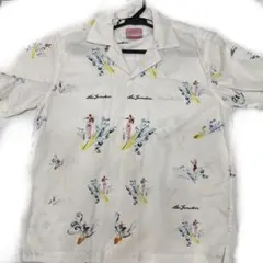 Saturdays NYC Surfer Girl Print アロハ　シャツのサムネイル