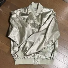 プリントスター ジャンパー ブルゾン シルバー X-LARGE
