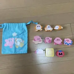 カービィ 木製キャラクターセット 収納袋付き