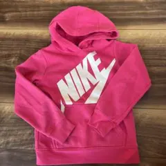 NIKE ピンク フード付きパーカー　110