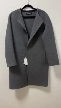 新品未使用　Edition ウールメルトンコート　グレー　フリーサイズ