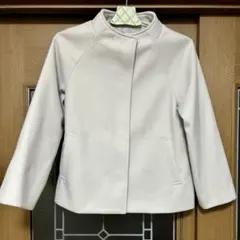 any SiS ショートコート　アウター　ノーカラー　美品　Sサイズ　コート