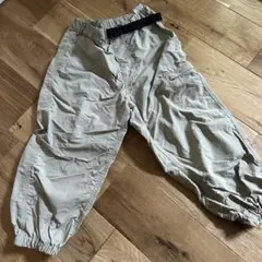 GU ベージュ カーゴパンツ 110