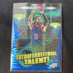 ジェイレンブラウンソン　toops chrome 99枚限定　NBAカード