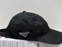 PRADA ナイロン ベースボールキャップ ブラック L 三角ロゴのサムネイル