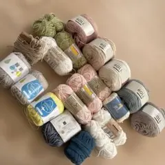 早い者勝ち！お買い得！Nature Roll 大容量の毛糸セット