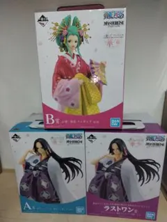 ボア・ハンコック　小紫 華衣 MASTERLISE フィギュア3体セット