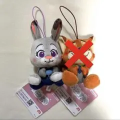 むにゃすやマスコット　ズートピア　ジュディ