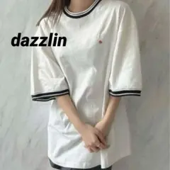 ダズリン 「POLO BCS コラボ」バイカラービッグTシャツ オーバー