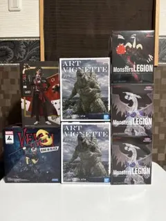 まとめ売り　フィギュア 7点(ゴジラ　ヴェノム　ガクト　遊戯王)