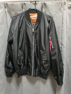 Nylas Clothing ブラック MA-1ジャケット