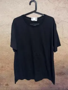 yohji Yamamoto hommeブラック アシンメトリック Tシャツ - メルカリ