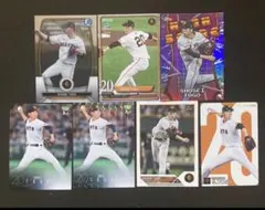 戸郷翔征 巨人 インサート キラなど7枚セット topps BBM エポックなど