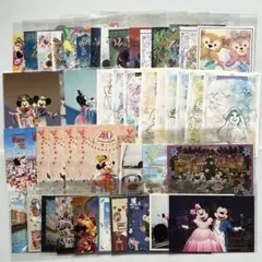 ディズニー　ポストカード　46枚　ディズニーリゾート　ダッフィー　セット