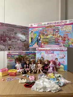 リカちゃん人形とショッピングモール他セット