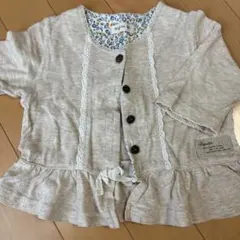 キムラタン　ビケット　七分袖カーディガン　90