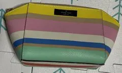 ケイトスペード ポーチ マルチ カラー 訳あり