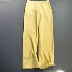 Weekend Max Mara イエロー コットンテーパードパンツ イタリア製のサムネイル