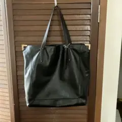 COACH 黒 レザー トートバッグ