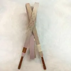 高麗組　帯締め　藤色　未使用品