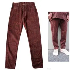 BRUNABOINNE ブルーナボイン 17aw ムルジムパンツ 総柄 デニム