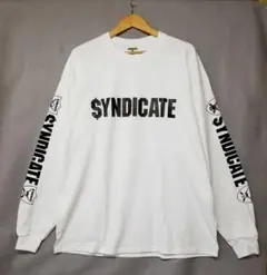 新品未使用★ライムシンジケート★ロゴOGロングスリーブTシャツ★白L
