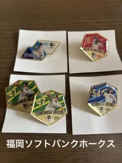 2025ソフトバンクホークス ピンバッジ＆鷹祭カード＆鷹祭タオルセット