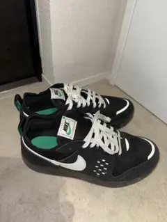 Nike ブラック/グリーン スニーカー　SB Ishod
