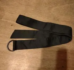 リング付きブラックベルト