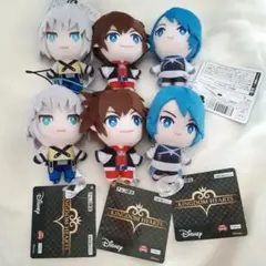 6種 キングダムハーツ KINGDOM HEARTS マスコット ぬいぐるみ - メルカリ