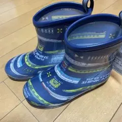【Kids Foret・新幹線柄・レインブーツ18cm売り】のサムネイル