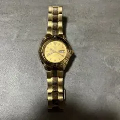 2026年最新】SEIKO 5 文字盤カラー：ゴールド メンズ 自動巻き時計の