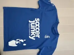 soccer junky 半袖シャツ 青
