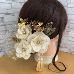 髪飾り成人式 卒業式 結婚式 七五三NO.519