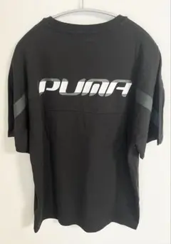 【新品タグ付き】PUMA プーマ ビッグロゴ Tシャツ ブラック Lサイズ