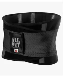 ALL OUT ウエストシェイパーシェイプアップベルト 男女共用　骨盤矯正　姿勢