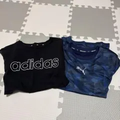 adidasとPUMA Tシャツ2枚セット