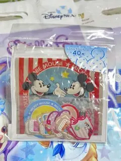 ミッキー＆ミニー フレークシール 40枚入り