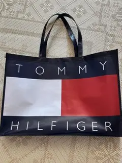 TOMMY HILFIGER エコバッグ トリコロール