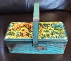 Aladdin 水筒付き アラジン ランチボックス 缶 アメリカン