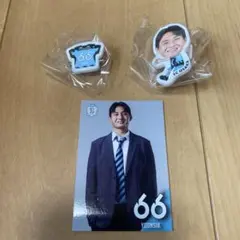 FC大阪 66 キムユンシク選手 ランダムグッズ3点セット