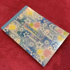 当時物 メモ帳 twinklestar シール 星 平成レトロ 平成女児 y2kのサムネイル