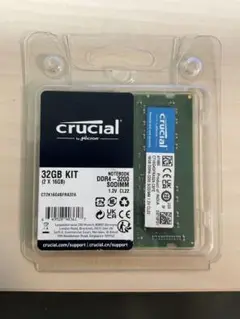 Crucial 32GB DDR4-3200 SO-DIMM メモリーキット